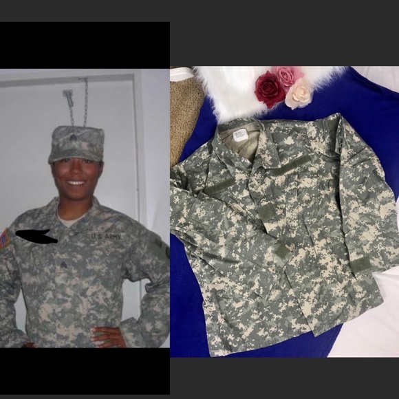 US ARMY UNIFORM DIGITAL PATTERN / ACU JACKET - Picture 1 of 6